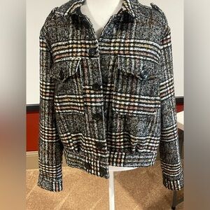 Free People large. Never worn. Jacket.